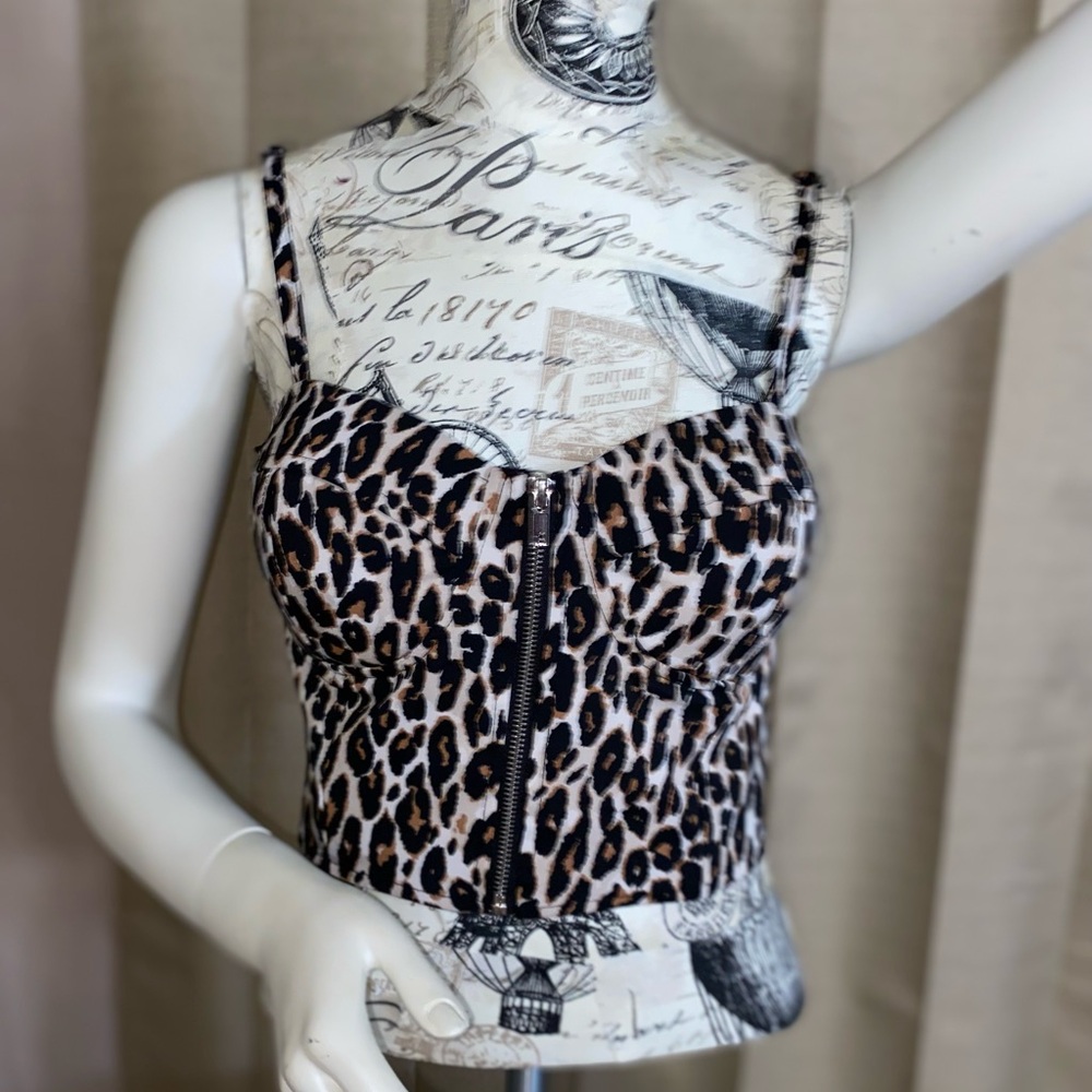 Leopard Print Women's Top